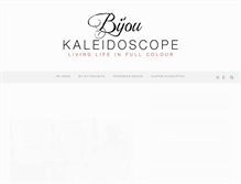 Tablet Screenshot of bijoukaleidoscope.com
